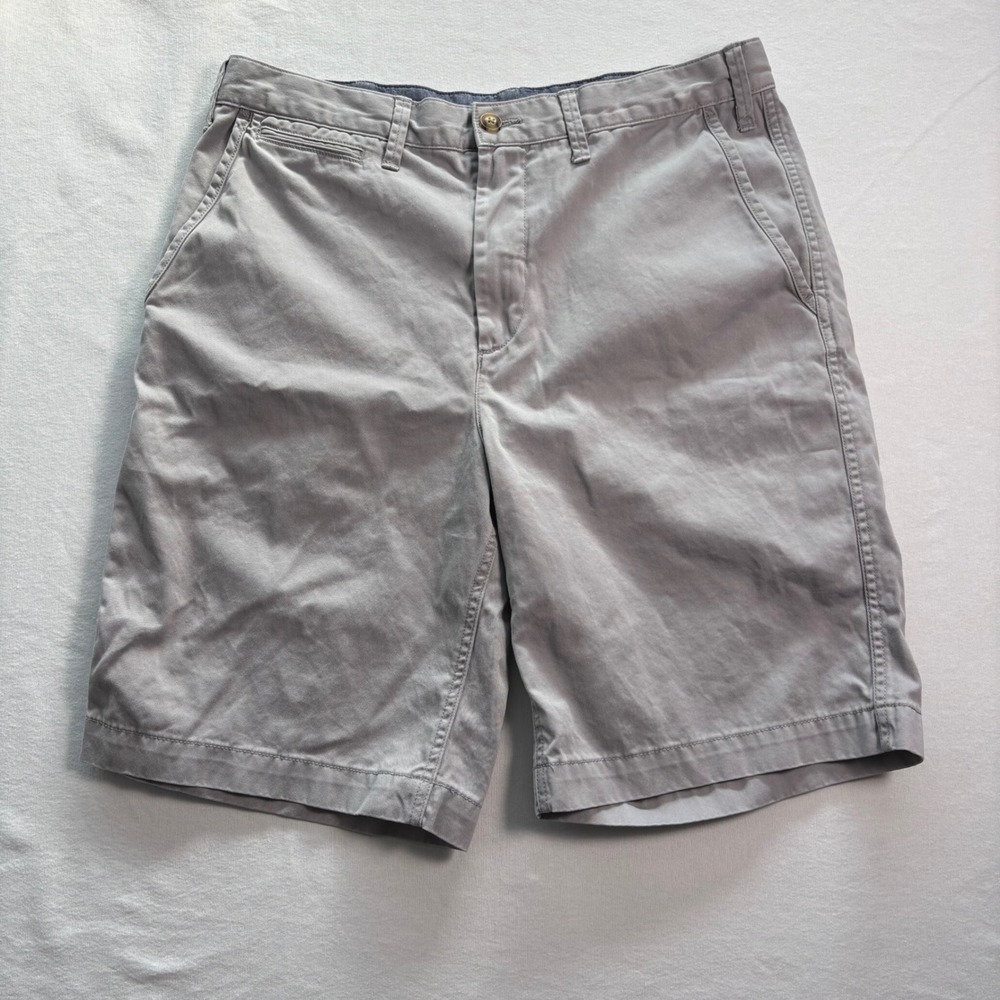Polo Ralph Lauren Chino Shorts 31 Gray Classic Cotton Preppy MSRP $85